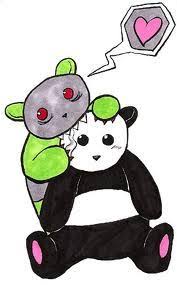 zombie panda attack hello kitty kitty panda