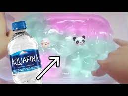 How To Make Slime With A Bottle 30 Seconds No Mess No Bowl No Glue Diy Bottle Slime Youtube Water Slime How To Make Slime Slime