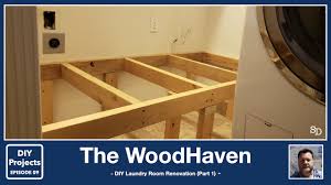 Instead of saving up an additional $600 for these pedestals, build your own and save yourself a lot of money and major back aches. How To Build A Laundry Room Platform Part 1 Diy Projects Episode 09 Youtube
