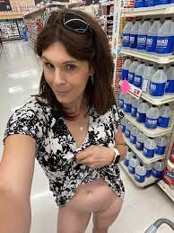 Shopping with no panties on