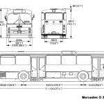 Mercedes Benz O305 Blueprint Mercedes Benz Mercedes Benz