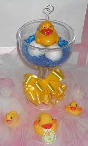 Diy Duck Baby Shower Centerpieces Just Add Balloons Baby Shower Duck Baby Shower Decorations Rubber Duck Baby Shower