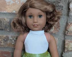 OOAK Custom American Girl Doll Zara Brown Hair Brown Eyes Medium Skin Tone  Marie Grace Mold Freckles