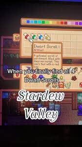 Stardew Valley: How To Get All Dwarf Scrolls