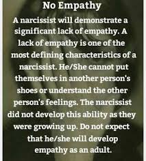 Instagram Post By Narcrecovery2014 Nov 12 2018 At 12 20am Utc Characteristics Of A Narcissist Narcissistic Abuse Lack Of Empathy