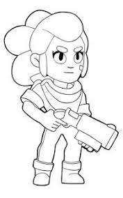 Sein super ultimate, wie ein schneesturm, wirft alle feinde auf dem weg zurück. Brawl Stars Icin 40 Fikir Cizimler Boyama Sayfalari Cizim