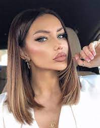 Sep 26, 2018 · thus, this one of the classiest medium length haircuts for thick hair is suitable to many hair textures and a wide range of face types. Ideal Modern Brown Highlights For Shoulder Length Hair Shoulder Length Hair Hair Lengths Medium Short Hair