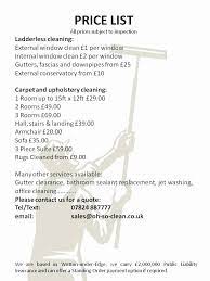 40 Cleaning Services Prices List Desalas Template Cleaning Services Prices House Cleaning Prices House Cleaning Cost