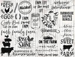 Farm Svg Bundle Farmhouse Svg Bundle Farm Life Svg Farm Svg Etsy Clip Art Svg Farmhouse Svg