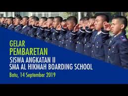 Biaya sekolah al hikmah surabaya. Gelar Pembaretan Siswa Angkatan Ii Sma Al Hikmah Boarding School Batu Youtube