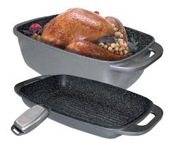 Stoneline Nonstick Roasting Pan Baking Dish Set Find Out More Details By Clicking The Image Roasting Pans Baked Dishes Baking Dish Set Cooking Stone