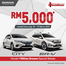 Promosi terkini honda malaysia (8). Honda Malaysia Offering Rm 5 000 Rebate On City And Br V Automacha