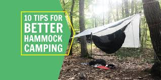 If you go the diy route, get yourself some amsteel blue. 10 Tips For Better Hammock Camping The Trek