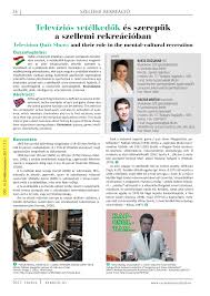 Elhunyt koncz rózsa, főszerkesztő, producer már egyikünk sincs velünk: Pdf Televizios Vetelkedok Es Szerepuk A Szellemi Rekreacioban