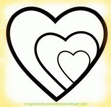 Corazones Para Colorear E Imprimir Corazon Para Colorear Corazones Corazones Para Imprimir
