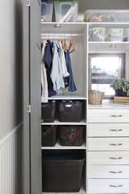 See this diy small closet makeover using clear mdesign bins for organization. 210 Closets Ideas In 2021 Closet Organization Small Closet Organization Small Closet