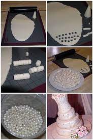Handmade Pearls Step By Step Cake Decorating Tutorials Cake Fondant Tutorial