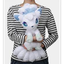 Japan Takara Tomy Lifesize Lillie S Alolan Vulpix Pokezine Pokemon Stuffed Animals Pokemon Dolls Pokemon Plush