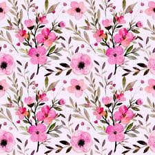 Vector natural, botanical, elegant pattern. Pink Floral Watercolor Seamless Pattern Floral Watercolor Background Floral Watercolor Pink Floral Background