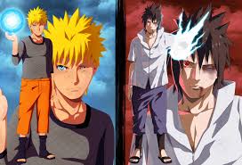 Naruto wallpapers 3840x2160 ultra hd 4k desktop backgrounds. Naruto Uzumaki Sasuke Uchiha Silk Poster 20 X 14 Inch Naruto Vs Sasuke 985x670 Wallpaper Teahub Io