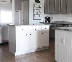 Painting kitchen cabinets white before and after can help you in ensuring the desire or the description and detail of the kitchen look for much better choice. A Year In Review Of How I Painted My Laminate Cabinets With Two Methods