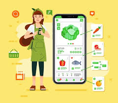Michigan households who receive food assistance are now able to buy food online from amazon.com and walmart.com using their bridge cards. Free Vector E Commerce Grocery Shopping Isometric Composition With Customers Buying Food Online With Credit Card Payment Terminal