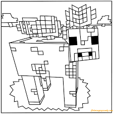 For boys and girls, kids and adults, teenagers and toddlers, preschoolers and older kids at school. Minecraft Mooshroom Coloring Pages Cartoons Coloring Pages Coloring Pages For Kids And Adults