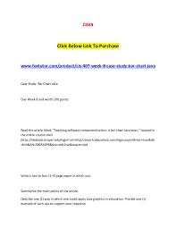 Cis 407 Week 8 Case Study Bar Chart Ja Cis 407 Week 8 Case