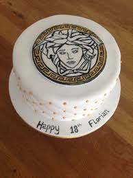 Versace Fan Birthday Cake