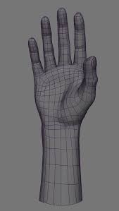Realistic Rigged Hand 3d Fbx 3d Model Character Game Character Design Character Modeling