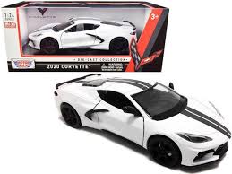 For all the debate over whether the best coffee comes from a chemex or a french press or. 2020 Chevrolet Corvette C8 Stingray White With Gray Stripes 1 24 Diecast Model Car By Motormax Newegg Com