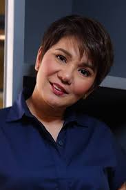Perez wore a jc buendia gown while castillo wore a beige suit. Amy Perez Movies Age Biography