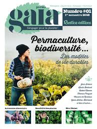 Perma Gaia S Engager Pour La Planete Rustica Editions Semestriel Numero 18 50 Permaculture Telechargement Livres A Lire