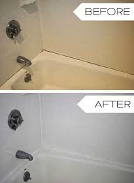 Update An Old Bathtub In Three Easy Steps The Chronicles Of Home Old Bathtub Home Repair Diy Remodel