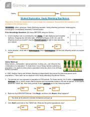 Answer keya 95975 gizmo answer key chicken genetics gizmo. Copy Of Copy Of Gizmo Hardyweinbergse Pdf Name Date Student Exploration Hardy Weinberg Equilibrium Directions Follow The Instructions To Go Through Course Hero