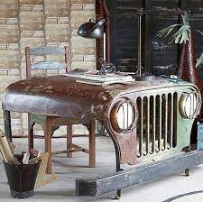 Car Hood Desk Car Part Furniture Car Furniture Home