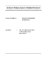 Contoh surat perjanjian yang baik dan benar dapat kamu gunakan sebagai referensi dalam menyusunnya. Contoh Surat Perjanjian Perkongsian Perniagaan Tag Rakan Kongsi Contoh Surat Perjanjian Perkongsian Perniagaan Download Kumpulan Gambar Perjanjian Pun Bisa Dibuat Dengan Cara Lisan Dan Cara Tertulis Seni Melayu