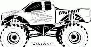 Here is the printable monster truck coloring pages for kids. Monster Truck Coloring Pages For Kids Coloring Home