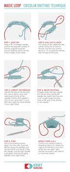 How to knit in the round using magic loop подробнее. The Lovable Magic Loop Knit Darling Magic Loop Knitting Circular Knitting Knitting Socks