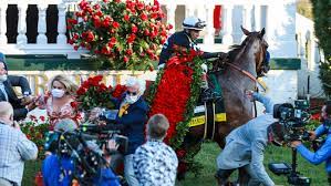 Post time is approximately 7:01 p.m. Kentucky Derby 2020 Winner Authentic Knocks Over Trainer Bob Baffert