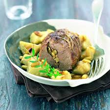 Gigotin D Agneau A La Sarriette Et Fonds D Artichauts Aux Pignons Plat Artichaut Alimentation