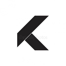Letter K Simple Line Logo Vector Stock Vector Sponsored Line Simple Letter Logo Ad Simple Lines Vector Logo Aesthetic Iphone Wallpaper