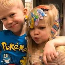 Boy saves sister from dog attack