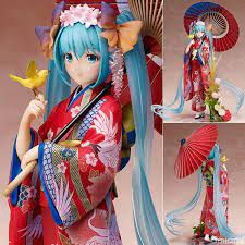 Miku Hatsune Hanairogoromo 1 8 Complete Figure Stronger Hatsune Miku Miku Hatsune