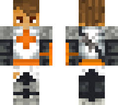 There are a lot of coloring pages for kids on our website my coloring pages, for example: Orange Knight Castle Crashers Minecraft Skins