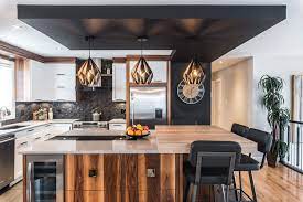 armoires de cuisine bois merisier laque noyer calico naturel quartz simard cuisine et salle de bains cuisine design home home decor