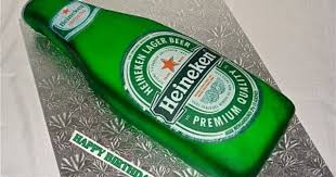 Creative Cake Factory Heineken Beer Bottle Cake Beer Bottle Cake Bottle Cake Heineken Cake