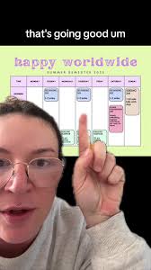 I love a CLEAR GOAL with a DEADLINE #summer #summersemester #template  #mindfulness #habits #hobbies