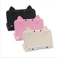 new silicon soft case cover for nintendo 3ds with cat ears skin nintendo 3ds console de jeux video nintendo