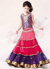 Pin By Swati Solanki On Desi Ishtyle Kids Lehenga Girl Outfits Little Girl Dresses